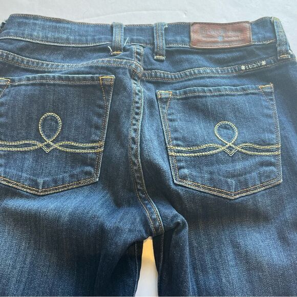 Lucky Brand Women's Blue Jeans Sofia Boot Size 2/26 Ankle - Picture 9 of 10